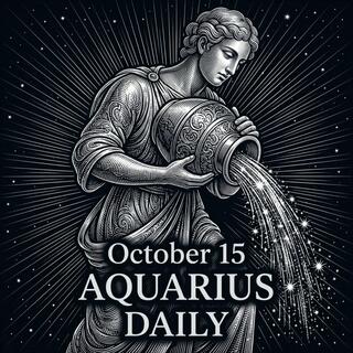 Thursday, October 15, 2026 Aquarius Horoscope Today