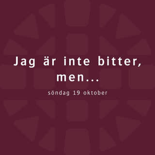 Jag är inte bitter, men... – Britta Hermansson