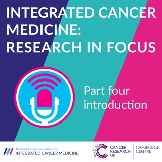 Integrated Cancer Medicine: Research in Focus – Part four introduction