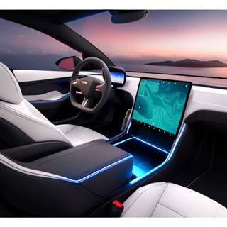 Enhance Your Tesla Model 3/Y Storage with VINBYEE Tray and Ambient Lighting