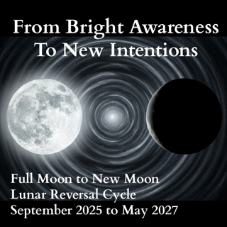 Lunar Cycle Changes Sept 2025 to May 2027: Full Moon Awareness to New Moon Creations