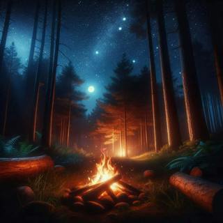 😴🔥🎵 Improved SLEEP with the Comfort of FIRE and Soft MUSIC