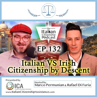 Italian vs Irish Citizenship By Descent (Up to a Great Grandparent)