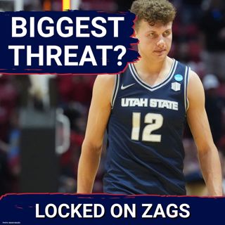 CHALLENGER: Mason Falslev and Utah State are a very real THREAT to Gonzaga in the new look Pac-12!