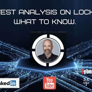 Art of CyberWarfare & Exclusive Insight into LOCKBIT. Expert Jon DiMaggio.