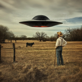 The Very First Flying Saucer Newspaper Report; Also, Was the Falkville "Metal Man" Real or a Hoax?