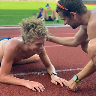 10000 m på stadion