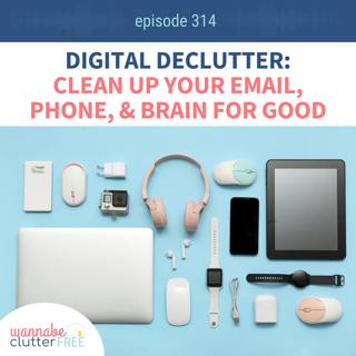 Digital Declutter: Clean Up Your Email, Phone, and Brain for Good (Ep 314)