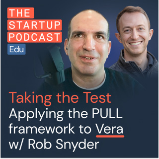 Rob Snyder demonstrates his PULL framework in real-time – using Yaniv's startup