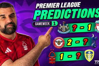 PREMIER LEAGUE PREDICTIONS WEEK 1