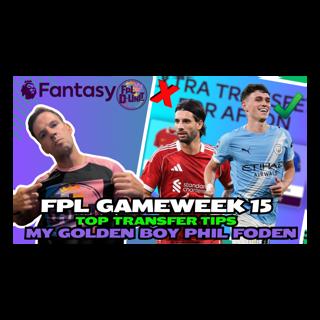 BUY BRIGHTON ASSETS & GOLDEN FODEN?! 🎲🐐 | GW15 TRANSFER TIPS🚀🔥 | Fantasy Premier League Tips 2025/26