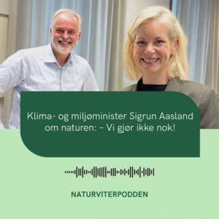 Klima- og miljøminister Sigrun Aasland: – Vi gjør ikke nok