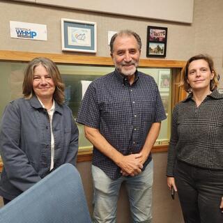 Jocelyn Forbush & Martin Wohl of Mass Audubon Council & Kristin DeBoer, executive Director of The Kestrel Land Trust on ballot Question 6 to protect water & nature in Massachusetts with out raising taxes.