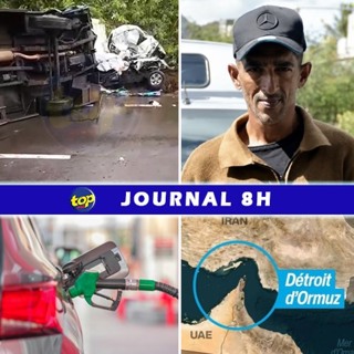 Le journal de 8H de ce lundi 28 septembre 2026