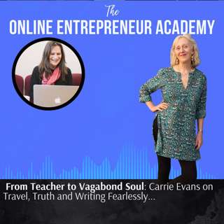 "Vagabond Soul" : Carrie Evans on Travel, Truth and Memoir