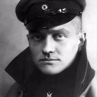21st April 1918: Manfred von Richthofen, aka The Red Baron, shot down and killed