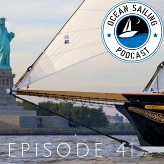 Chris Barnes sails the 110 foot 1851 Schooner America