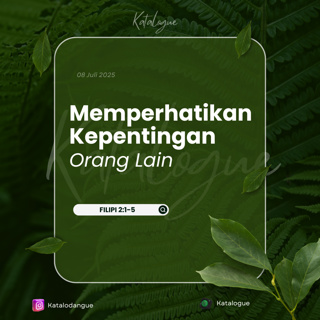 Memperhatikan Kepentingan Orang Lain