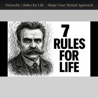 Nietzsche 7 Rules for Life – Shape Your Mental Approach