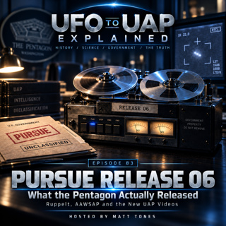 PURSUE RELEASE 06: What the Pentagon Actually Released — Ruppelt, AAWSAP and the New UAP Videos