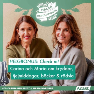 HELGBONUS: CHECK IN! Maria och Carina om veckan som gick