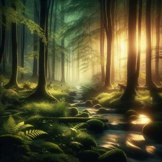 😴🍂🎵 Soothing MUSIC and the Sound of the FOREST Improve SLEEP
