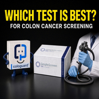 Colon Cancer Screening: At-Home Cologuard Plus & FDA-approved SimpleScreen CRC Blood Test Save Lives