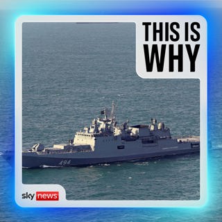 Why are Russian warships in the English Channel?