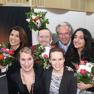 Amanda Björkman, Erik Helmerson, Parisa Amiri och Anders G Carlsson!