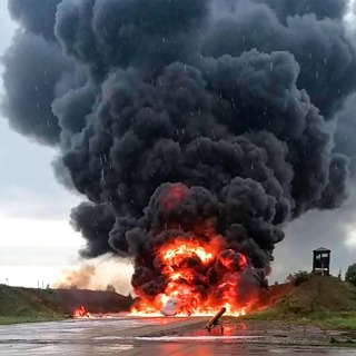 Gun battles reported in Russia as Ukrainian saboteurs wreak havoc & Russian warplane factory 'ablaze'