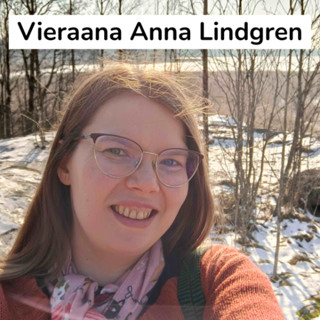 Vieraana suomenopettaja Anna Lindgren, joka kertoo Suomesta japanilaisille