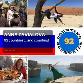 Anna Zavialova - 92 countries ... and counting!