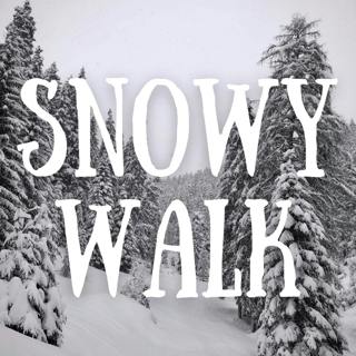 Sleep in Nature Sounds - Walking Through Crisp Snow