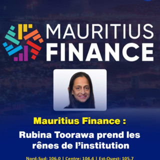Mauritius Finance : Rubina Toorawa prend les rênes de l’institution