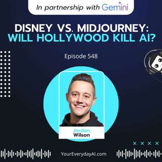 EP 548: Disney vs. Midjourney - Will Hollywood kill AI?
