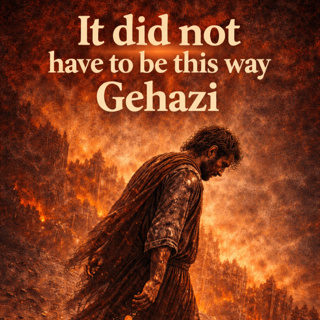 Gehazi: the prophet who never was | 2 Kings 5:20-27 | Wellington Mariano