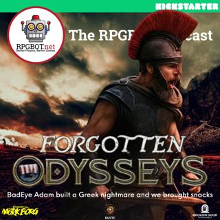 ADAM BRADFORD'S FORGOTTEN ODDYSEYS: BadEye Adam built a Greek nightmare and we brought snacks