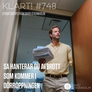 Så hanterar du avbrott som kommer i dörröppningen