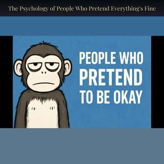 The Psychology of People Who Pretend Everything's Fine