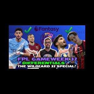 THE WILDCARD 32 DOUBLE SPECIAL!🎲🎰🎉| FPL GW32 DIFFERENTIALS 🚀💎🔥 | Fantasy Premier League Tips 2025/26