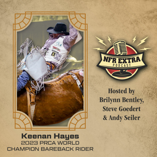 #175 2023 PRCA Word Champion Bareback Rider Keenan Hayes
