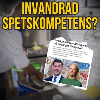 Svenskt näringsliv: Fler invandrare som vill jobba för låga löner behövs!