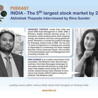The Modern India Podcast #26-India: The 5th largest stock market by 2024?