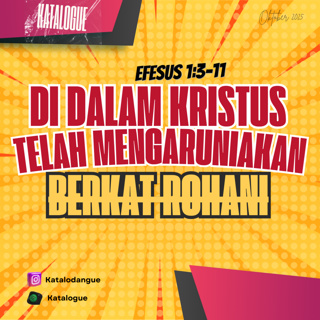 Di Dalam Kristus Telah Mengaruniakan Berkat Rohani