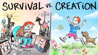 Living in SURVIVAL vs. Living in CREATION - Dr. Joe Dispenza | After Skool