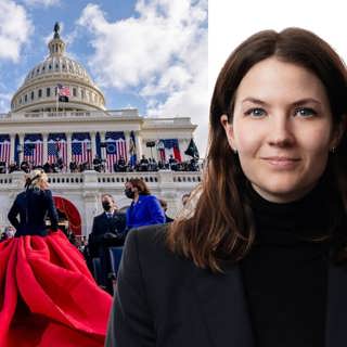 USA är en nation besatt av symboler, storslagna scener, dramatik och nostalgi: Cecilia Khavar, Washington