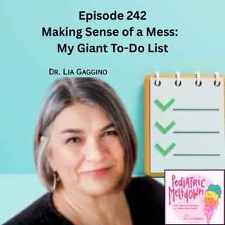 242. Making Sense of a Mess: My Giant To-Do List