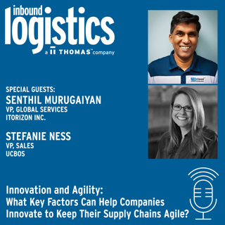 Innovation and Agility: What Key Factors Can Help Companies Innovate to Keep Their Supply Chains Agile? Guests: Senthil Murugaiyan ITOrizon and Stefanie Ness, UCBOS