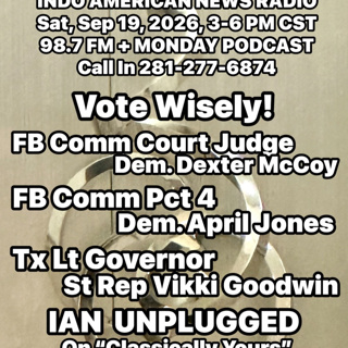 IANR 2638 091926 FB Comm Court Judge Dem. Candidate Dexor McCoy, FB Comm Pct 4 Dem. Candidate April Jones, Texas Lt Gov Dem. Candidate Vikki Goodwin