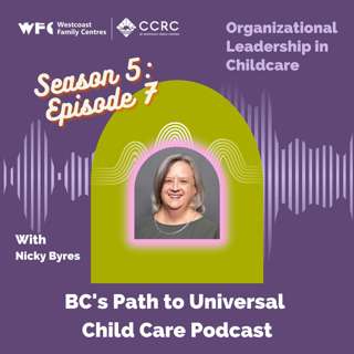 Season 5, Episode 7: Nicky Byres - Organizational Leadership in Childcare